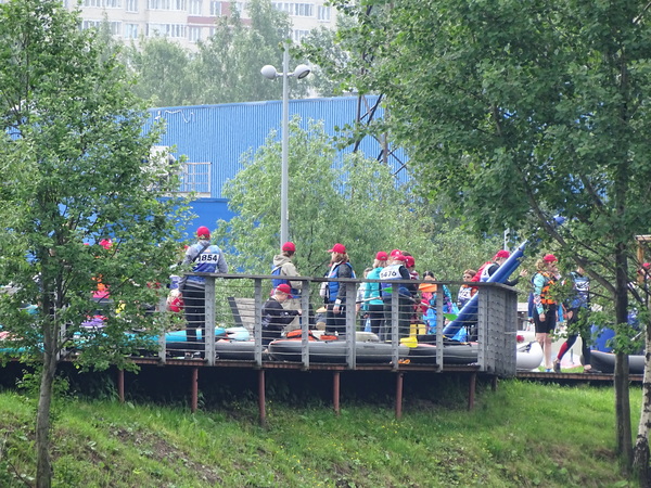 Участие ВМК ОХТА в Петровском гребном марафоне